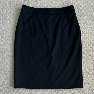 Brooks Brothers 100% Wool Black Pencil Skirt Size 10 NWT. Classic look!